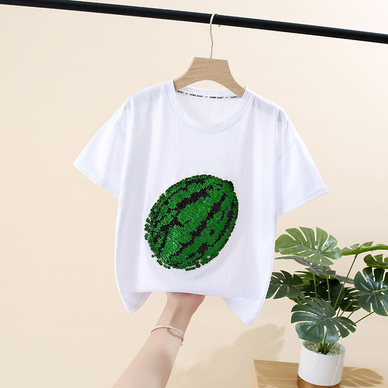 Sequined Watermelon T-Shirt
