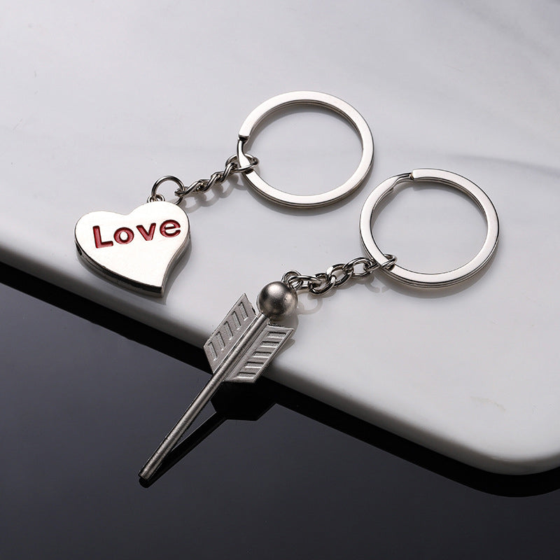 Valentine's Day Couple Keychain