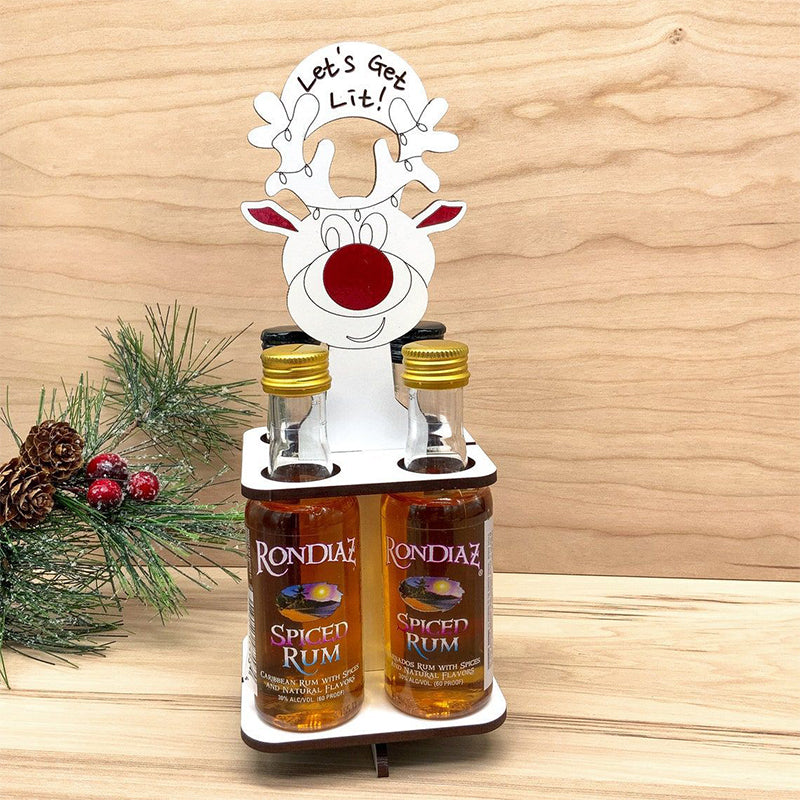 Christmas Mini Liquor Bottle Stand