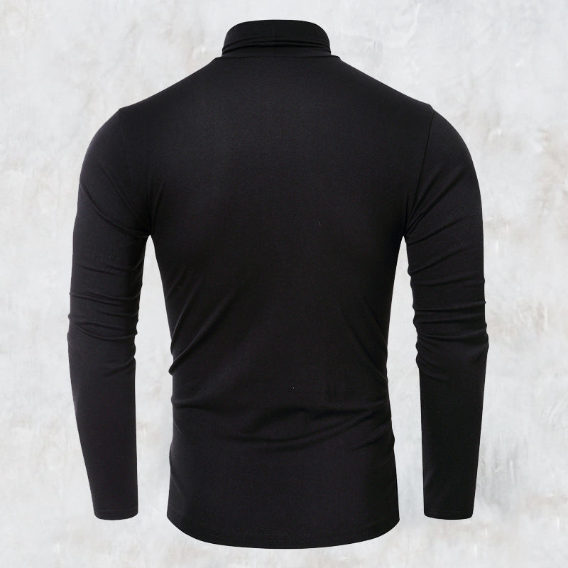 Men's Turtleneck Bottoming Top Blouse