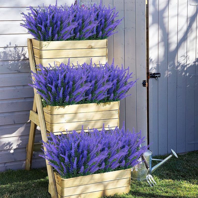 Outdoor Artificial Lavender Flowers