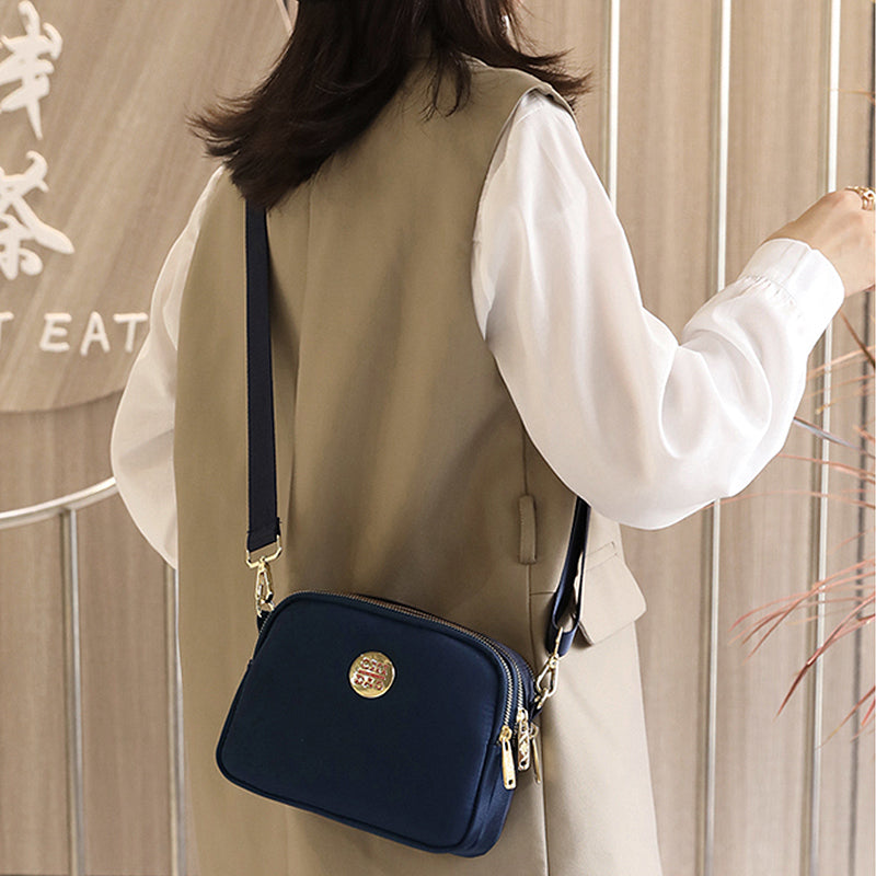Nylon Oxford Cloth One Shoulder Crossbody Bag