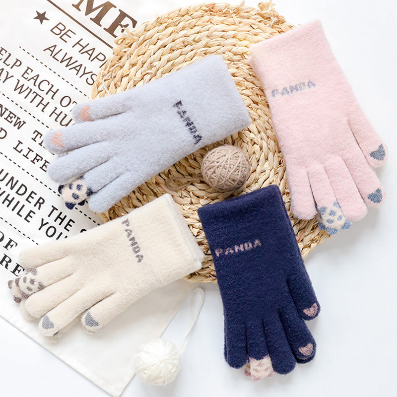 Thermal Soft Thick Fleece Lined Touch Screen Gloves