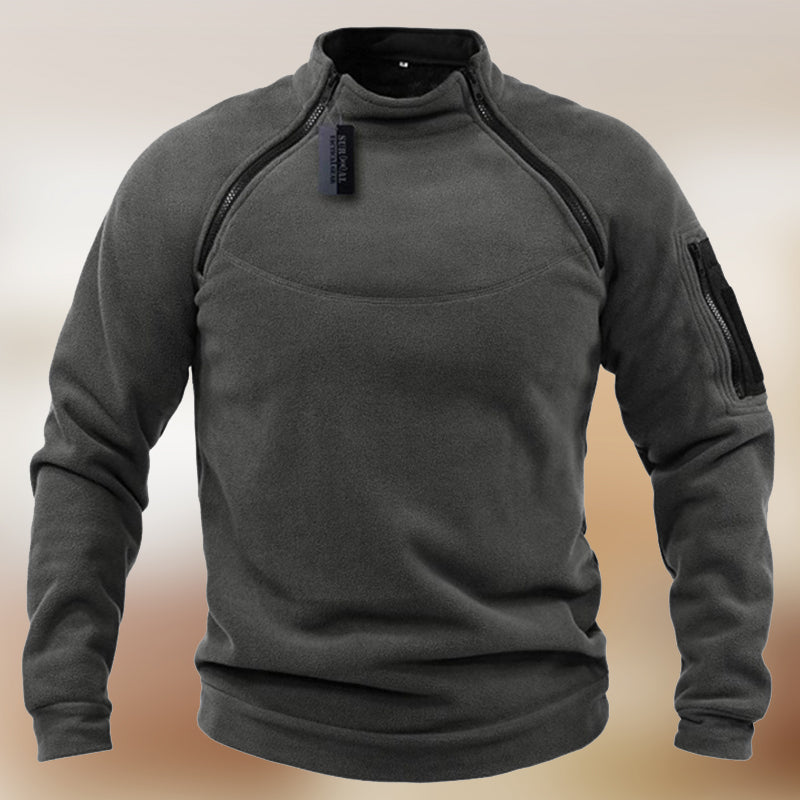 Tactical Stand Collar Sweater