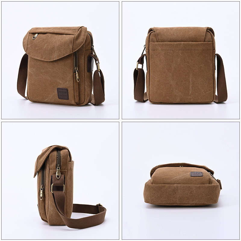 Canvas Business Messenger Bag