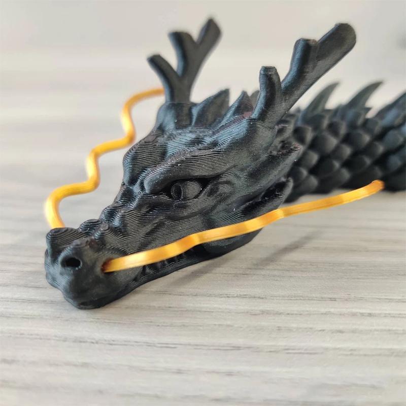 3D Printed Poseable Dragon