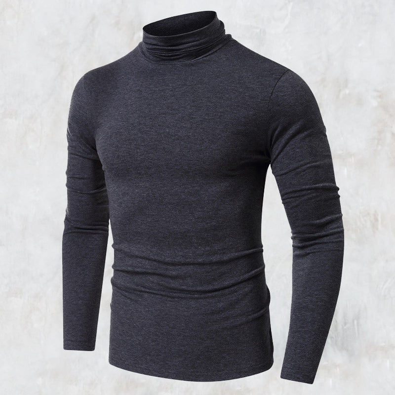 Men's Turtleneck Bottoming Top Blouse