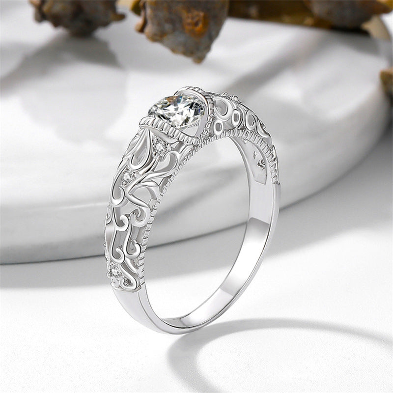 Women's Zircon Ring