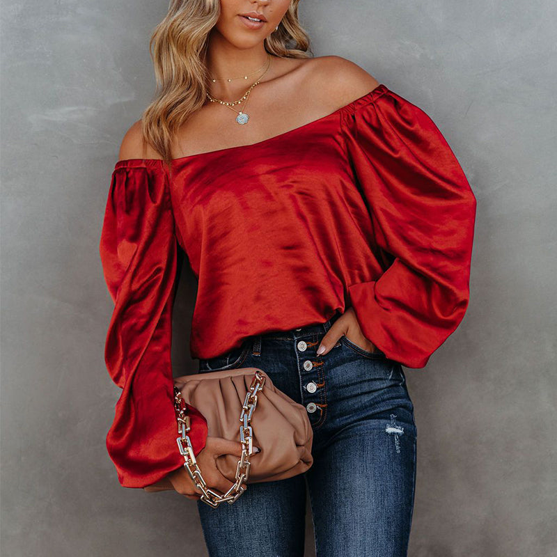 Solid Color Loose Top