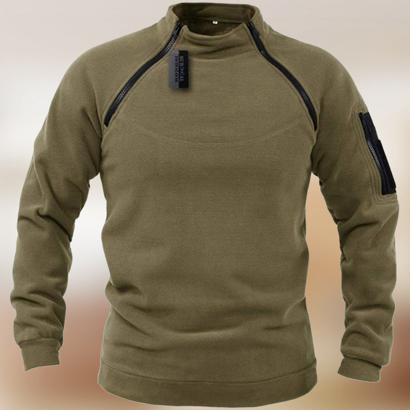Tactical Stand Collar Sweater