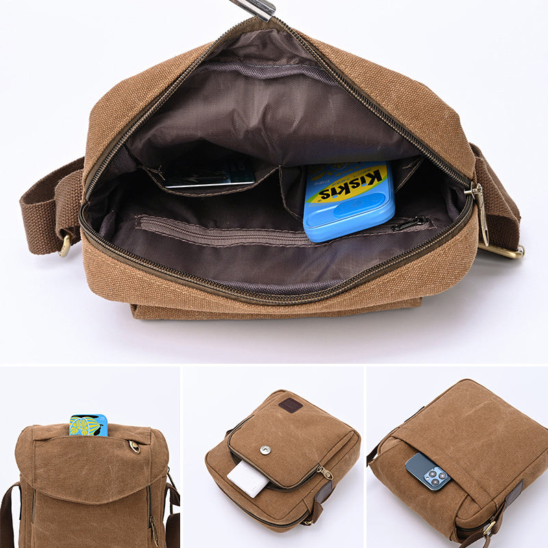 Canvas Business Messenger Bag