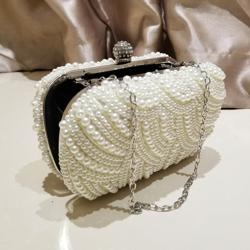 Luxury Peral Clutch Bag