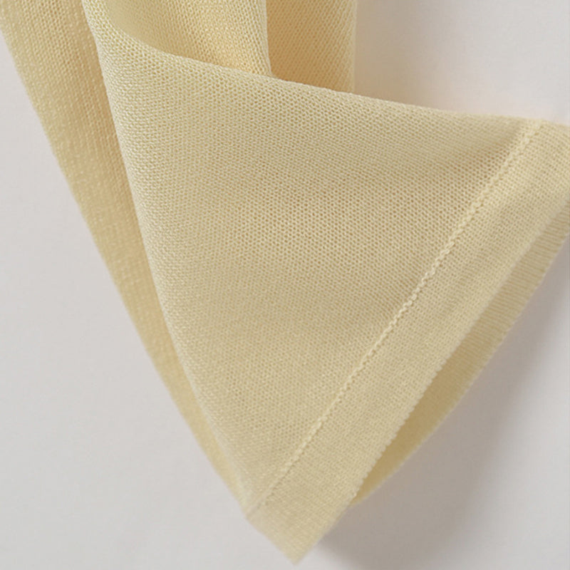 Summer Linen Buttonless Cardigan