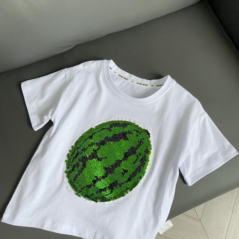 Sequined Watermelon T-Shirt