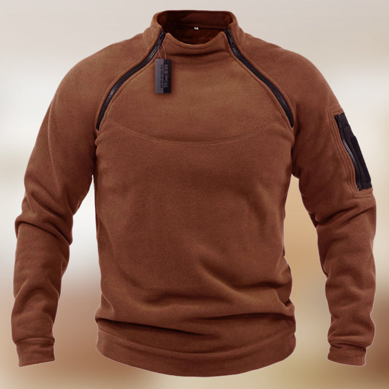 Tactical Stand Collar Sweater