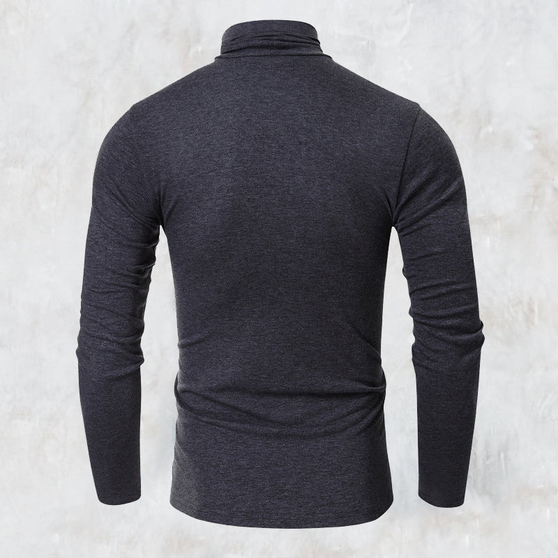 Men's Turtleneck Bottoming Top Blouse