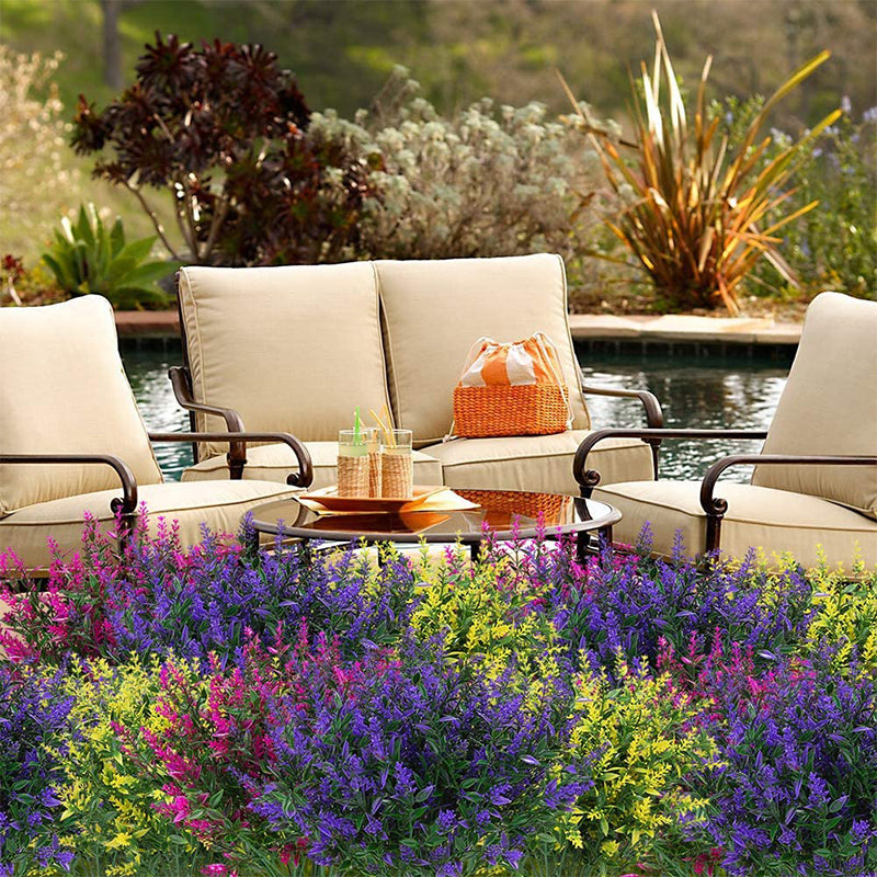 Outdoor Artificial Lavender Flowers