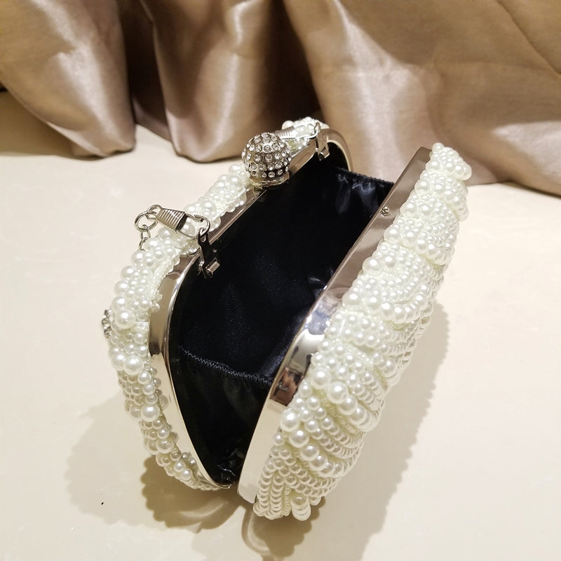 Luxury Peral Clutch Bag