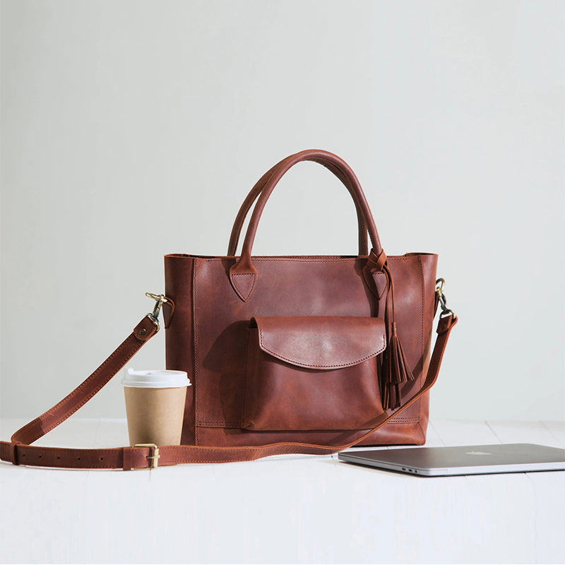Vintage Soft Leather Travel Bag