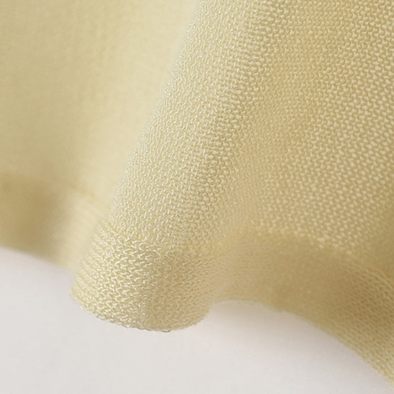 Summer Linen Buttonless Cardigan