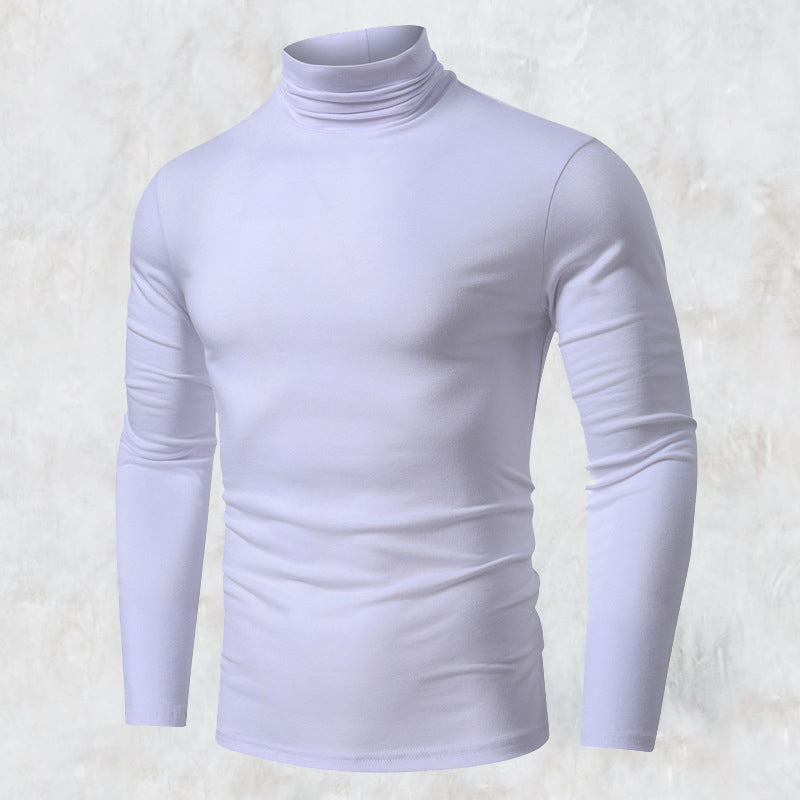 Men's Turtleneck Bottoming Top Blouse