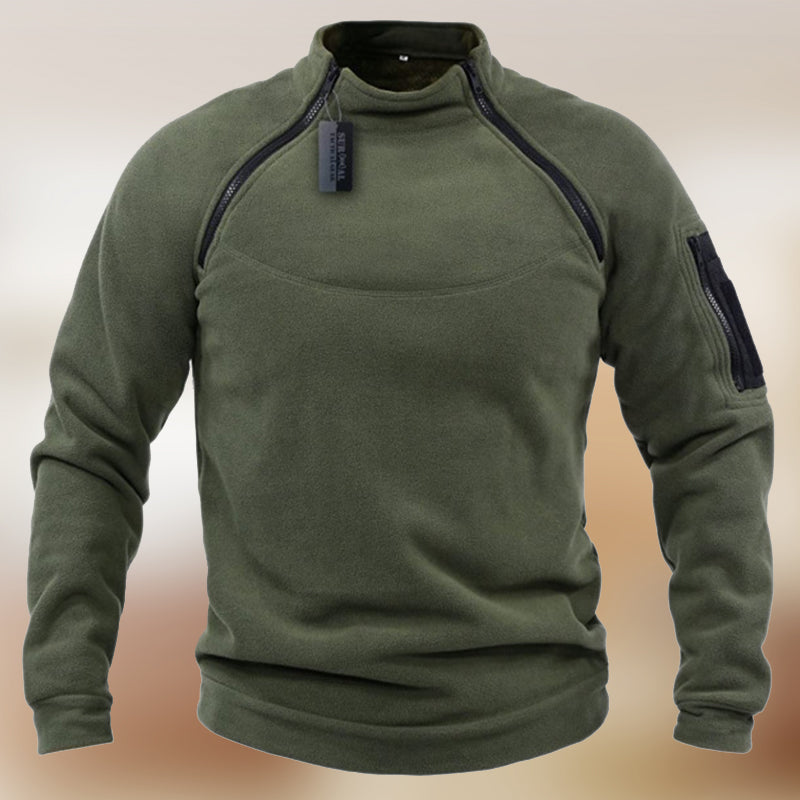 Tactical Stand Collar Sweater