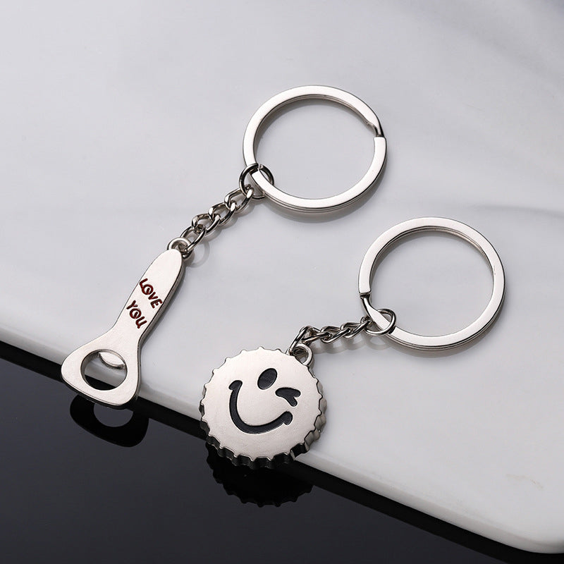 Valentine's Day Couple Keychain