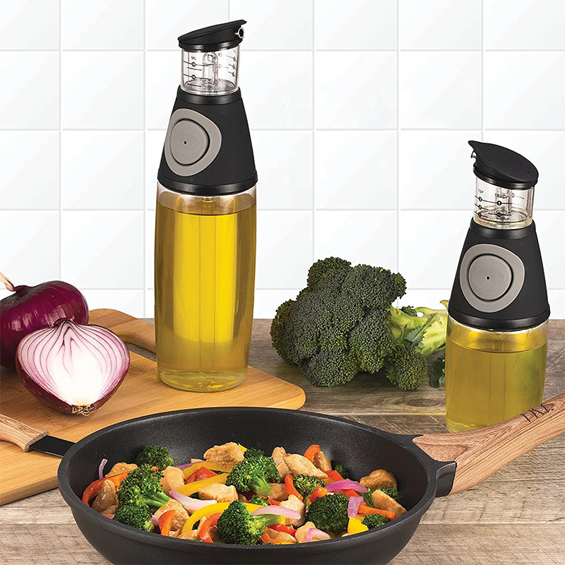 Oil Bottle With Measuring Function