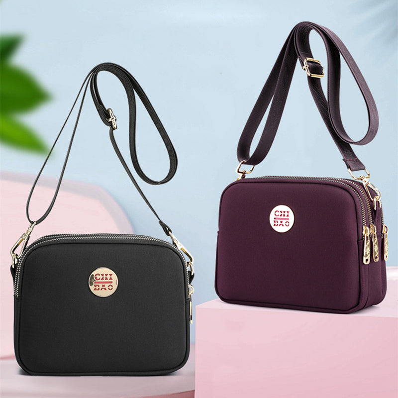 Nylon Oxford Cloth One Shoulder Crossbody Bag