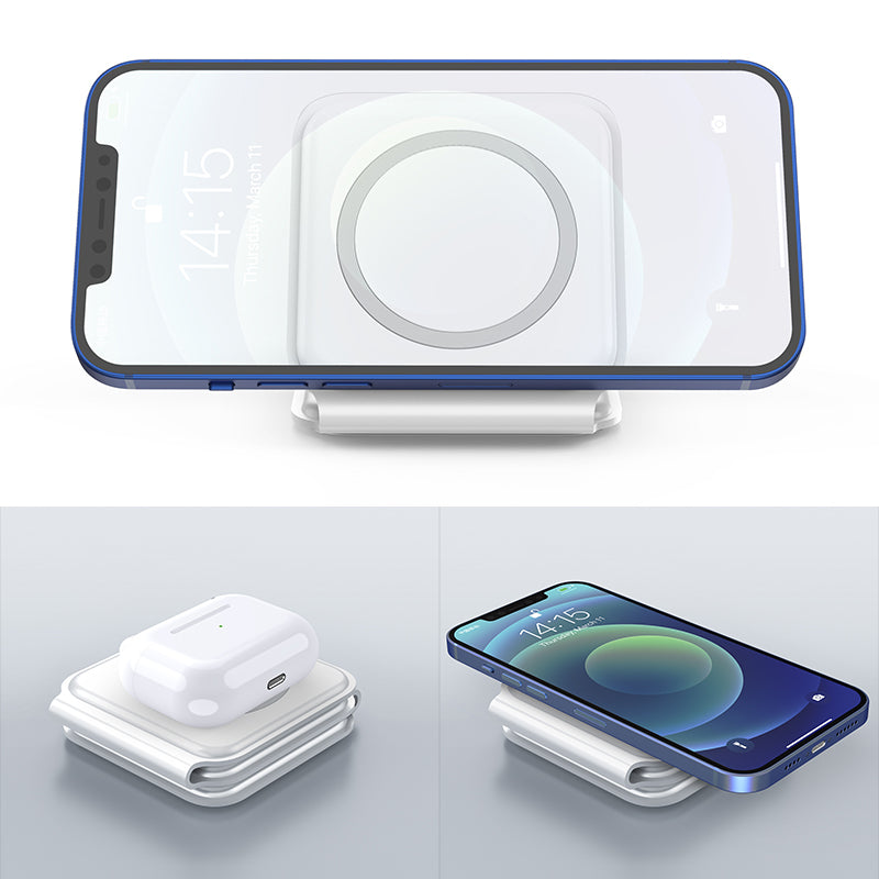 3 in 1 Wireless Travel Charger