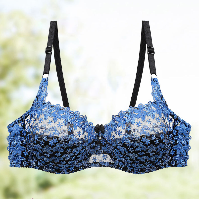 Lace Embroidered Bra