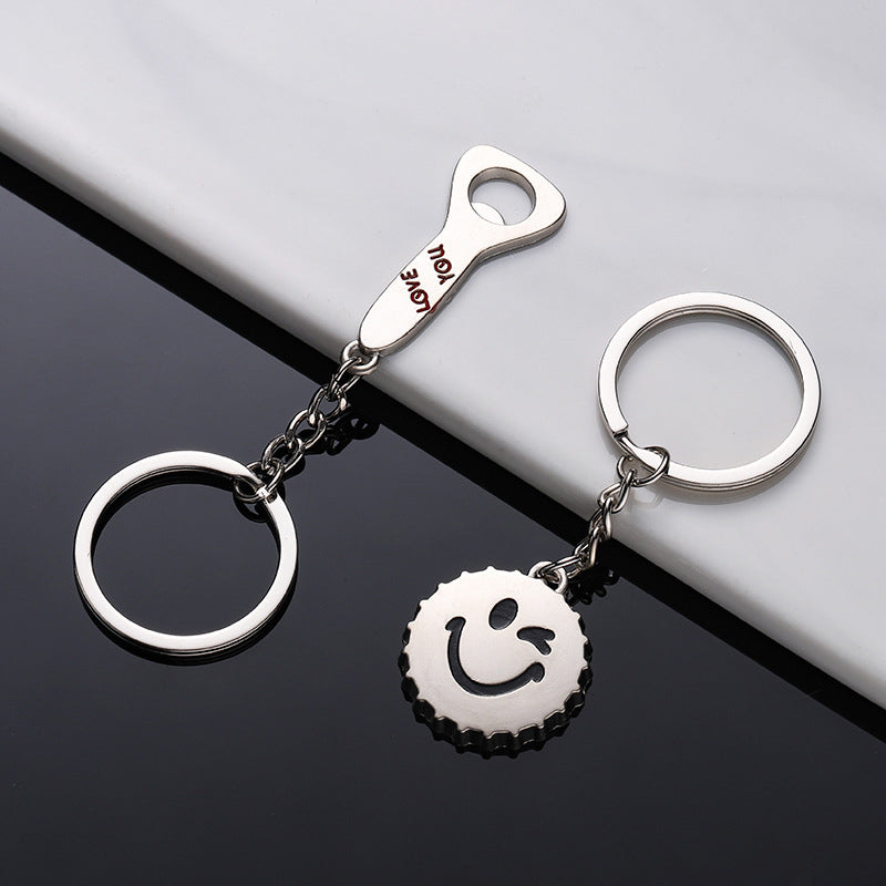 Valentine's Day Couple Keychain