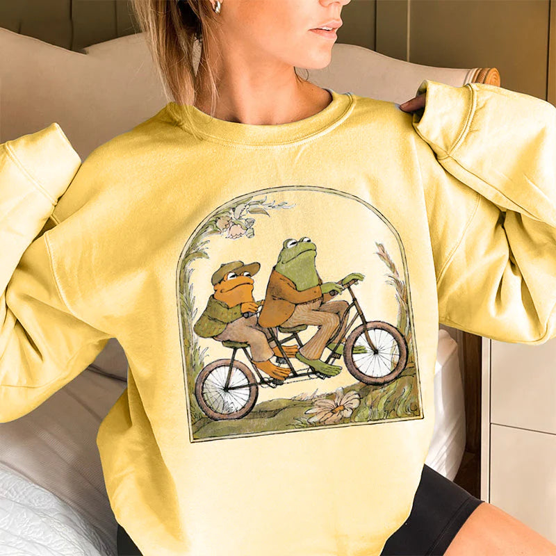 Frog And Toad Crewneck Sweatshirt