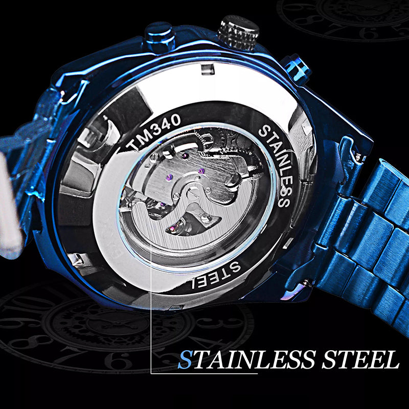 Men's Skeleton Watch