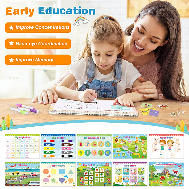 Early Education Enlightenment Cognitive Paste Book