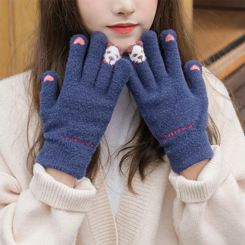 Thermal Soft Thick Fleece Lined Touch Screen Gloves