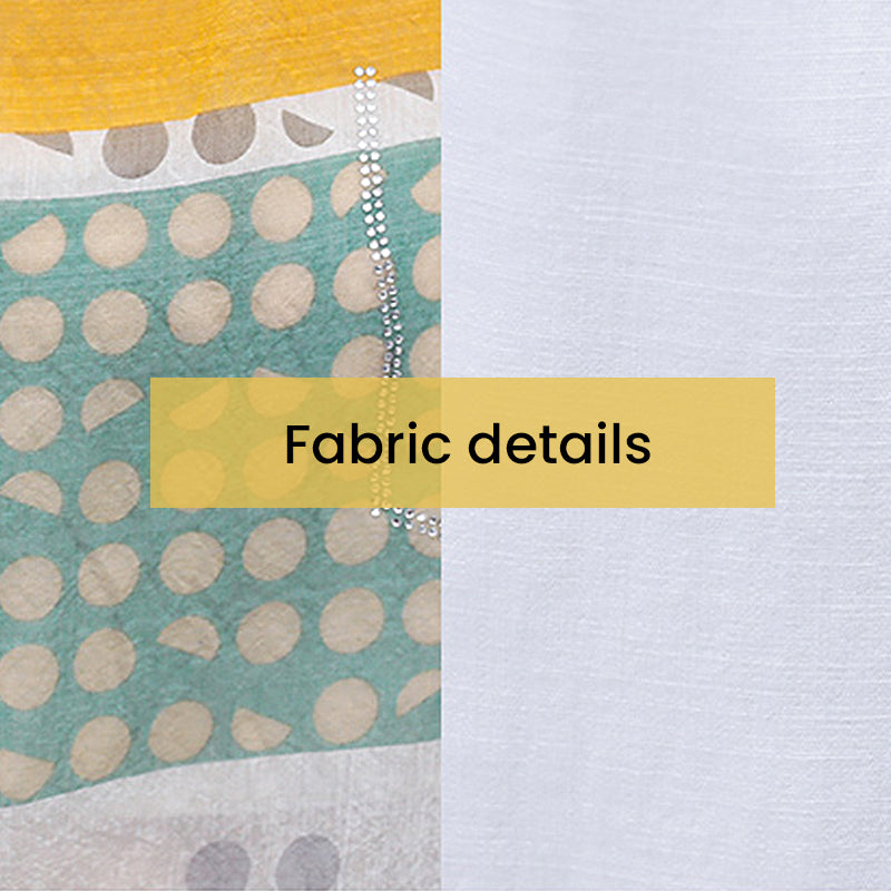 Women Printed Cotton Linen Two-piece Set