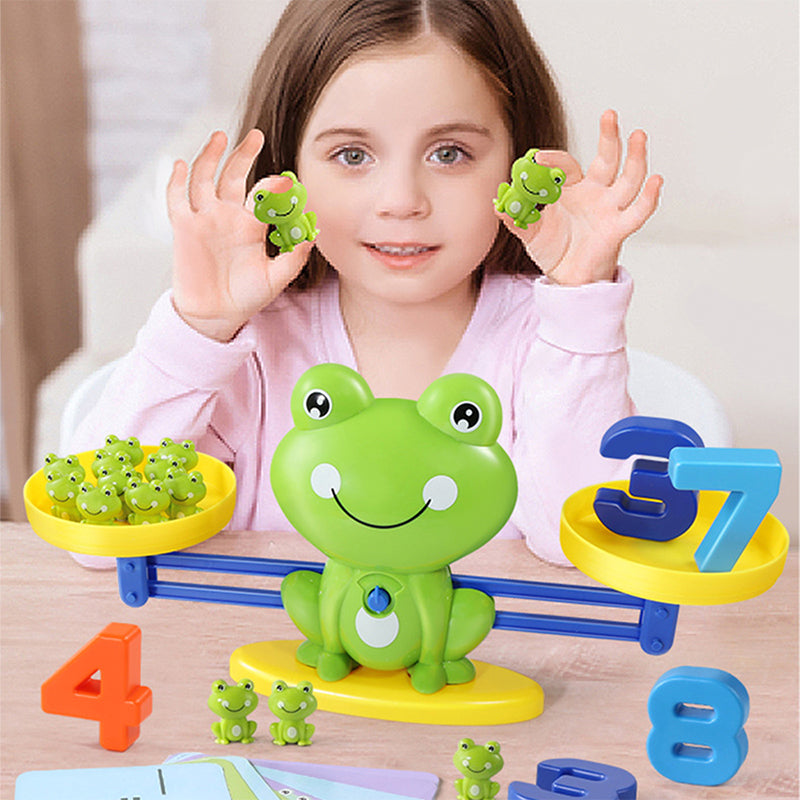 Preschoolers Frog Balance Counting Toys