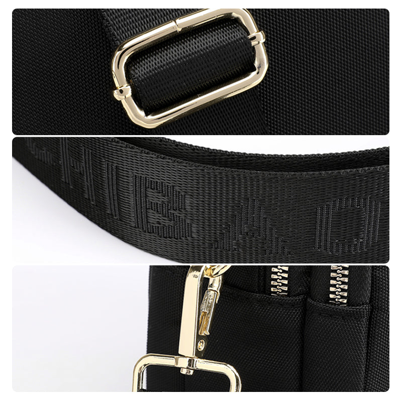 Nylon Oxford Cloth One Shoulder Crossbody Bag