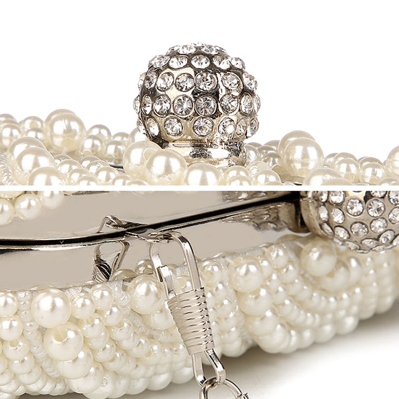 Luxury Peral Clutch Bag