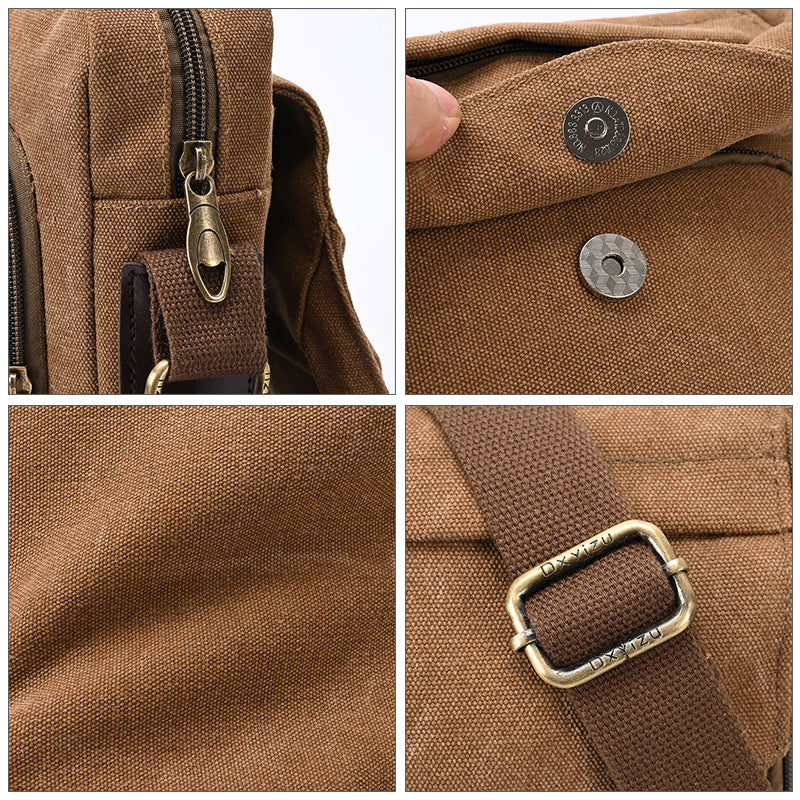 Canvas Business Messenger Bag