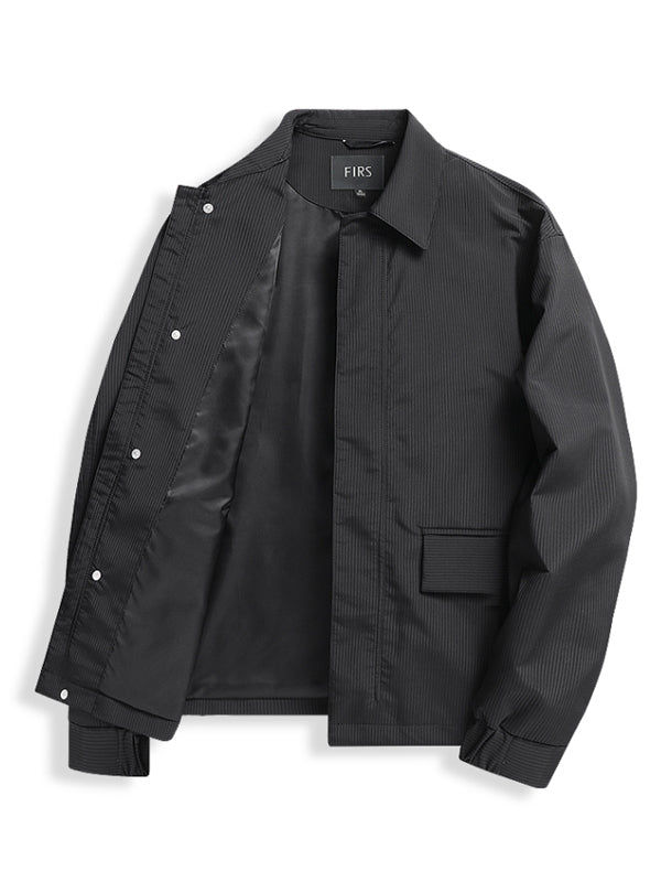 Men's Solid Color Casual Lapel Jacket