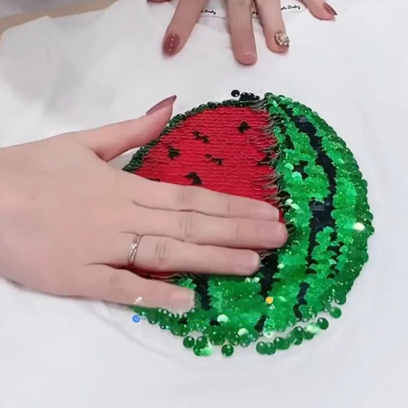Sequined Watermelon T-Shirt