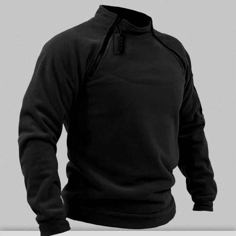 Tactical Stand Collar Sweater