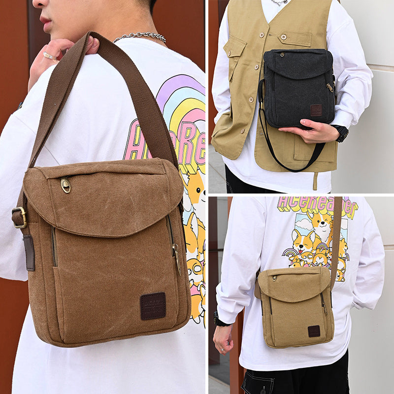 Canvas Business Messenger Bag
