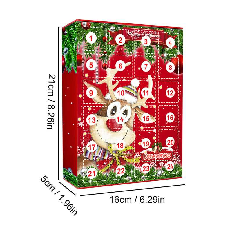 Christmas Keychain 24 Days Countdown Blind Box