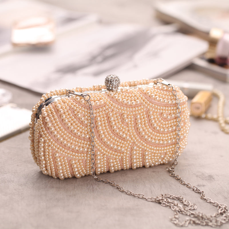 Luxury Peral Clutch Bag