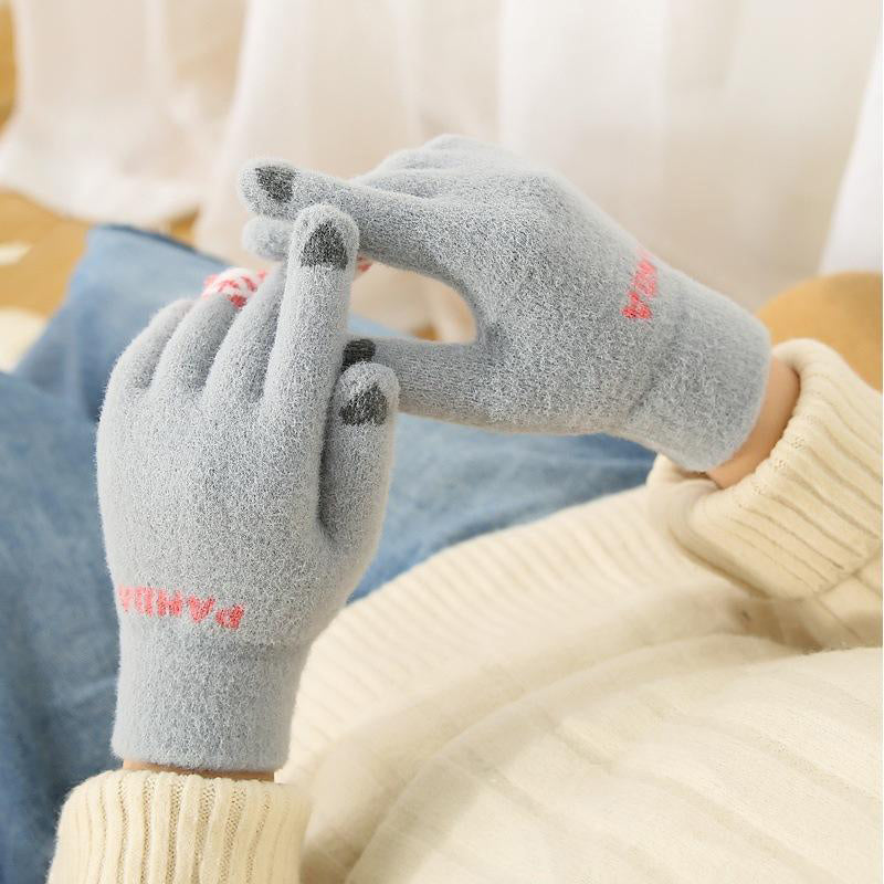 Thermal Soft Thick Fleece Lined Touch Screen Gloves