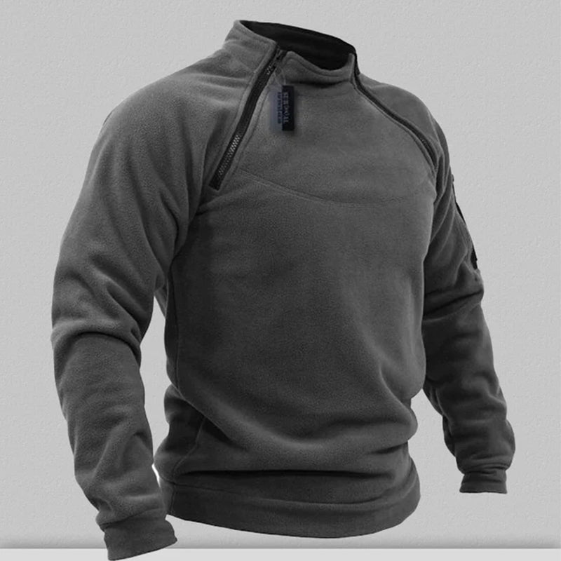 Tactical Stand Collar Sweater
