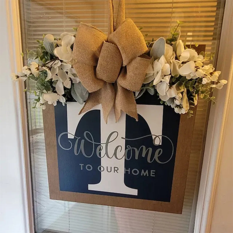 2023 NEW - Welcome Front Door Wreath